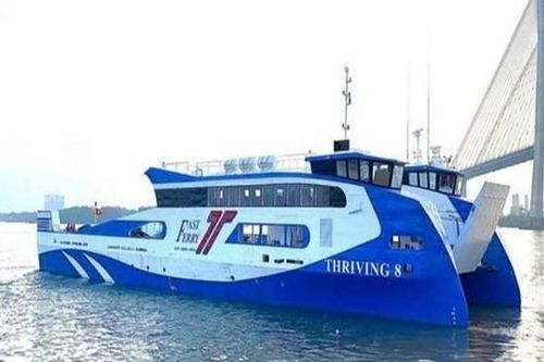 Khai trương phà biển tuyến Cần Giờ - Vũng Tàu