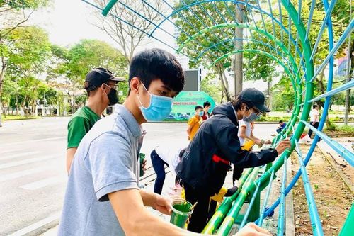 Khánh thành 'Không gian xanh' của sinh viên Ký túc xá ĐHQG TP. HCM