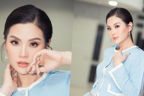 Á hậu Diễm Trang trở lại công việc sau 9 tháng mắc kẹt tại Ba Lan