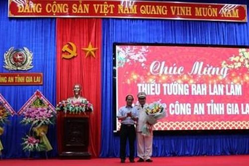 Giám đốc Công an tỉnh Gia Lai được phong hàm Thiếu tướng