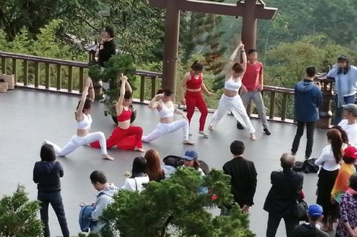 Nhóm phụ nữ bị chỉ trích khi mặc áo hở bụng, khoét nách xuất hiện tại chùa Linh Quy Pháp Ấn