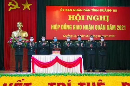 950 công dân ở Quảng Trị sẽ nhập ngũ vào ngày 28/2/2021