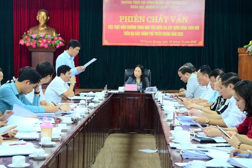 Đổi mới trong hoạt động của HĐND thành phố Tuyên Quang