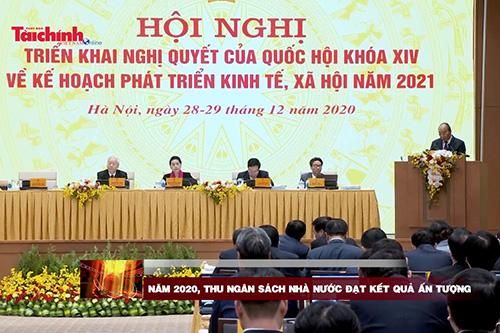 Năm 2020, thu ngân sách nhà nước đạt kết quả ấn tượng