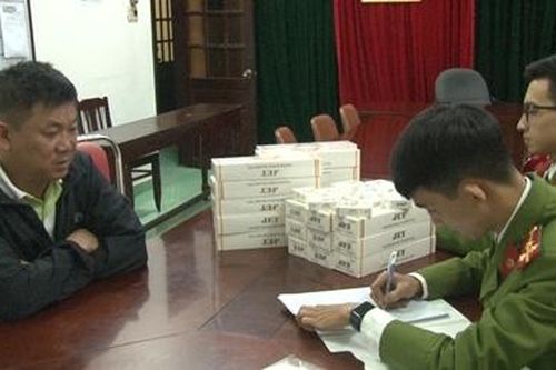 Vừa bị phạt 70 triệu đồng lại tiếp tục chở thuốc lá lậu