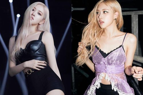 Rosé chăm mặc áo hai dây khoe dáng gợi cảm