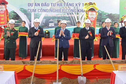 Khởi công 3 cụm công nghiệp phía bắc Hà Tĩnh
