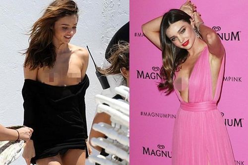 Ngán ngẩm trang phục hớ hênh của Miranda Kerr trước khi lấy chồng tỷ phú