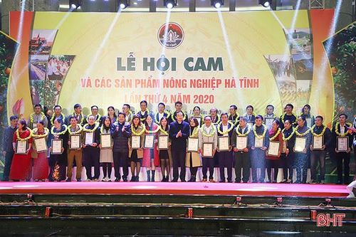 Hà Tĩnh thưởng gần 2,6 tỷ đồng cho các sản phẩm OCOP đạt 3 sao, 4 sao
