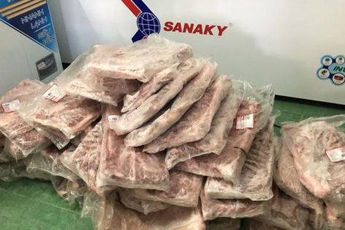 Kiên Giang: Bắt 870kg thịt heo, bò nhập lậu