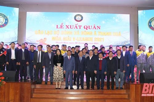 Câu lạc bộ bóng đá Đông Á Thanh Hóa xuất quân mùa giải 2021