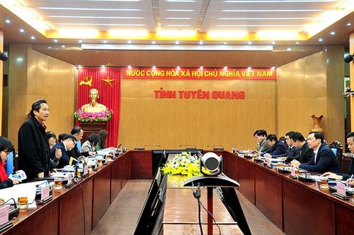 Đoàn công tác liên ngành Trung ương làm việc tại tỉnh về điều chỉnh địa giới hành chính