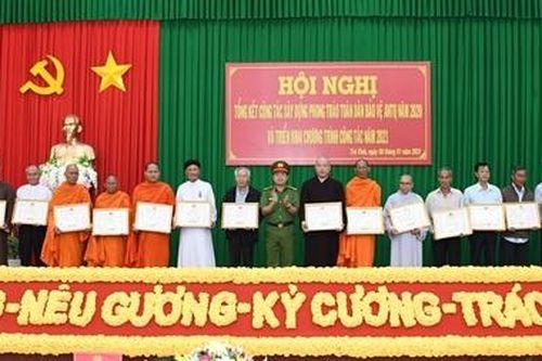 Công an Trà Vinh tổng kết phong trào toàn dân bảo vệ An ninh Tổ quốc
