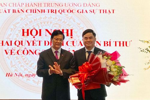 Đồng chí Phạm Minh Tuấn là tân Giám đốc, Tổng Biên tập Nhà Xuất bản Chính trị quốc gia - Sự thật