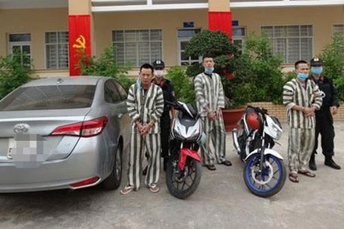 Bắt nhóm đối tượng dùng xe ô tô đi trộm cắp liên tỉnh