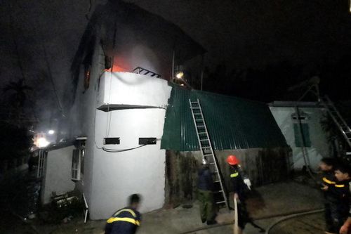 Cháy nhà dân tại TP. Điện Biên Phủ