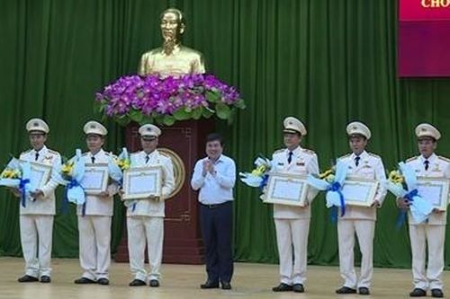 Xây dựng lực lượng Công an TP Hồ Chí Minh ngày càng trong sạch, vững mạnh