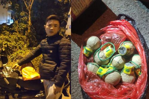 Bắt giữ đối tượng vận chuyển, buôn bán pháo hình lựu đạn