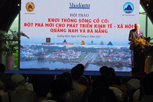 Khơi thông sông Cổ Cò tạo đột phá cho Quảng Nam và Đà Nẵng