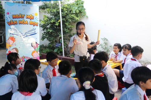 Ngày hội Văn hóa đọc cấp trường: Khơi dậy tình yêu sách cho giới trẻ