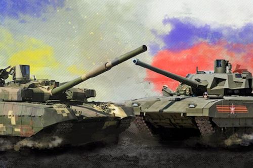 Chuyên gia Mỹ so sánh xe tăng T-14 Armata Nga với T-84BM Oplot của Ukraine