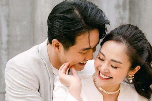 Hé lộ ảnh cưới lãng mạn của MC Thùy Linh và bạn trai diễn viên kém 5 tuổi