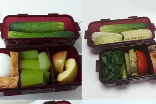 Cư dân mạng xuýt xoa khi thấy hộp cơm trưa đẹp mắt bố chuẩn bị cho con gái