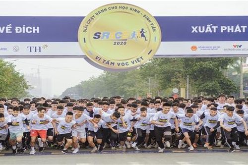 Giải chạy S-Race truyền cảm hứng cho học sinh sinh viên rèn luyện thể thao