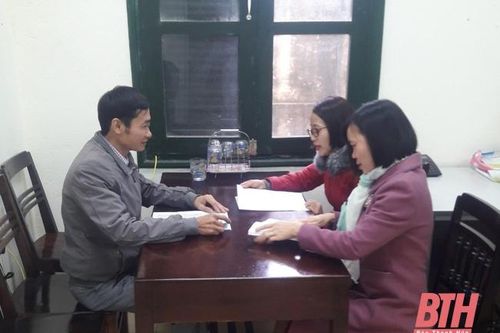Huyện Thạch Thành nâng cao chất lượng công tác thẩm định văn bản