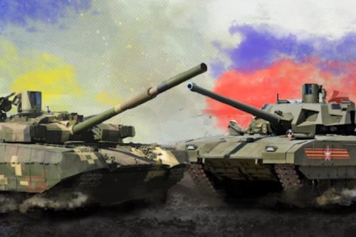 Mỹ so sánh tăng Armata Nga với tăng Oplot Ukraine