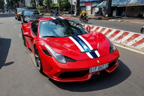 Ferrari 458 Speciale độc nhất Việt Nam trở lại với màu sơn nguyên bản