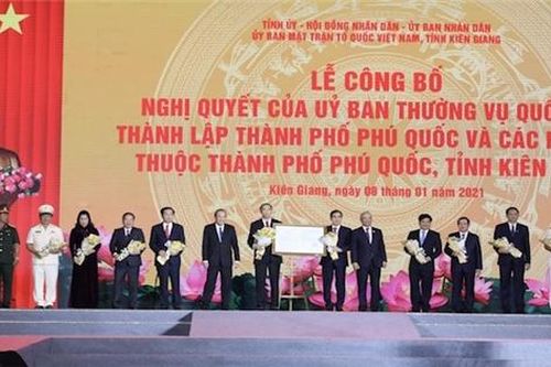 Chính thức thành lập TP. Phú Quốc