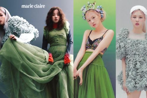 Nhìn 2 thành viên của (G)I-DLE mặc váy giống Rosé BLACKPINK mà thấy buồn cho 2 cô gái