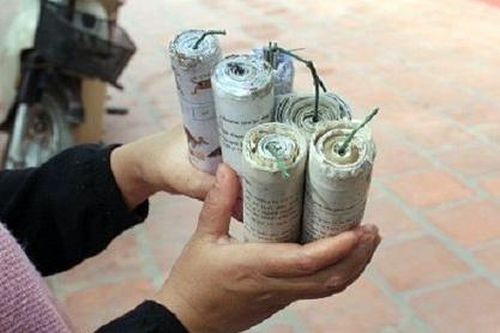 Tự chế pháo nổ đốt dịp Tết - có thể bị phạt tù