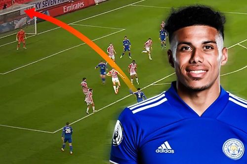 Hậu vệ Leicester tỏa sáng với cú sút xa trái phá