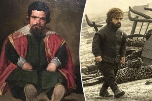 'Chàng lùn' Peter Dinklage được khen giống nhân vật trong tranh