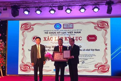 Công ty Busadco và ông Hoàng Đức Thảo đón nhận kỷ lục thế giới về Khoa học công nghệ