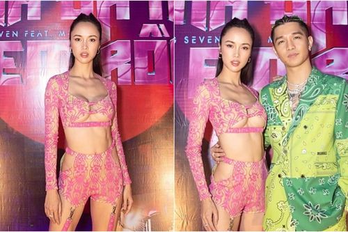 Vũ Ngọc Anh tiếp tục mặc kiệm vải đến khó hiểu, ai nhìn cũng tròn mắt