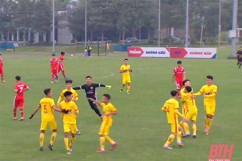 U19 Đông Á Thanh Hóa giành chiến thắng trước U19 Viettel ở trận ra quân vòng loại giải U19 quốc gia