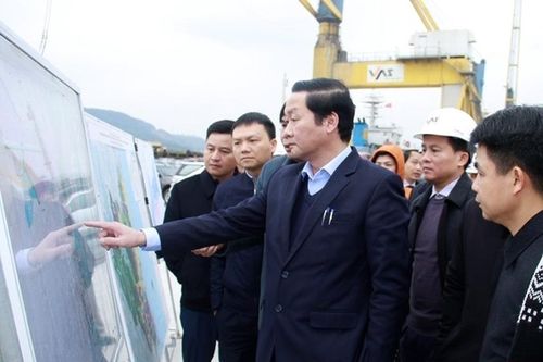 Thanh Hóa: Chủ tịch UBND tỉnh kiểm tra các dự án tại Khu kinh tế Nghi Sơn