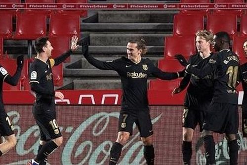 Messi và Griezmann 'liên thủ', Barca tiếp tục bám đuổi Real