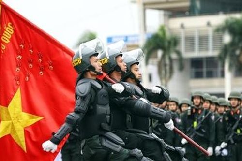 Xuất quân diễn tập phương án bảo vệ Đại hội đại biểu toàn quốc lần thứ XIII của Đảng