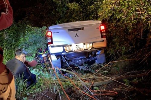 Đạp nhầm chân ga, ô tô lao xuống vực sâu trong đêm trên núi Sơn Trà