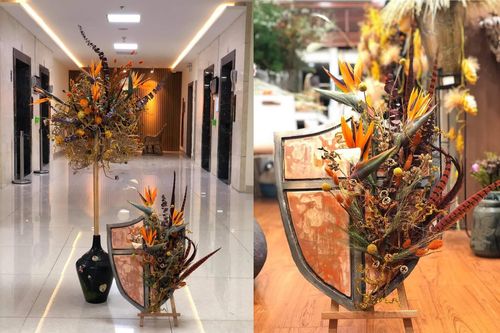Ngắm những tác phẩm tuyệt đẹp của nghệ sĩ hoa Việt Nam
