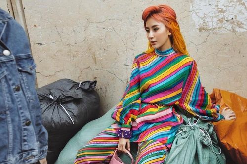 Thời trang nhiều màu sắc của Quỳnh Anh Shyn và dàn hot girl Việt
