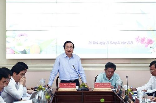 Bộ trưởng Phùng Xuân Nhạ lưu ý gỡ khó cho ngành giáo dục Trà Vinh