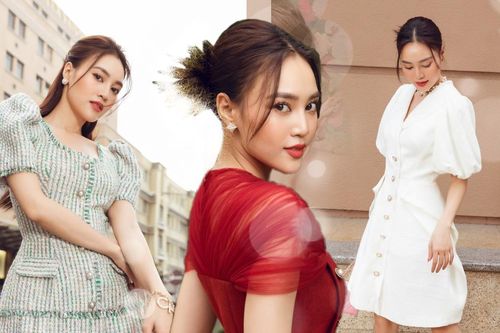 Ninh Dương Lan Ngọc đẹp không góc chết, làm sáng bừng cả góc phố Sài Gòn
