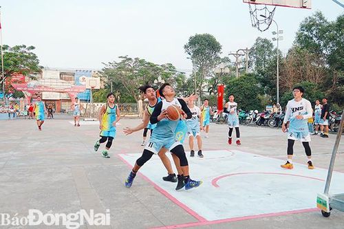 Giải bóng rổ huyện Long Thành năm 2021: CLB BAF giành giải nhất