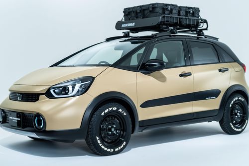 Honda Jazz phong cách SUV địa hình sắp được ra mắt