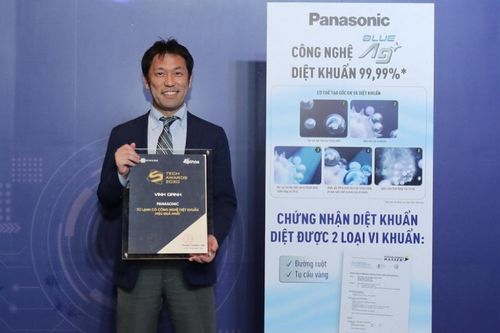 Panasonic nhận giải 'Tủ lạnh có công nghệ diệt khuẩn hiệu quả nhất'